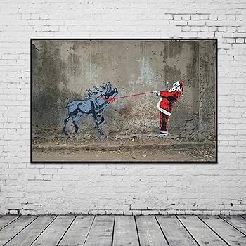 Amazon.co.jp: 落書きの壁の芸術の装飾バンクシーのポスター